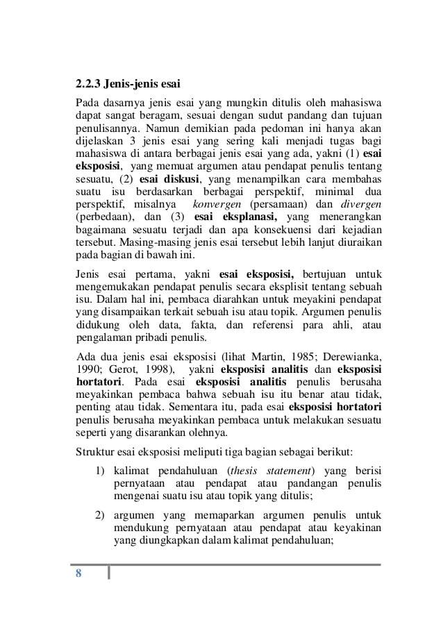 Contoh Essay Pengalaman Hidup - KibrisPDR