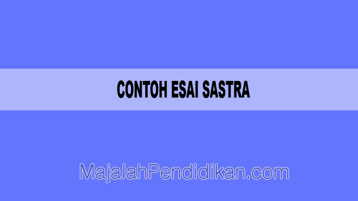 Detail Contoh Essay Pengalaman Hidup Nomer 45