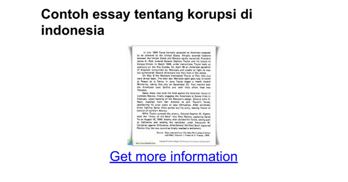 Detail Contoh Essay Singkat Nomer 21