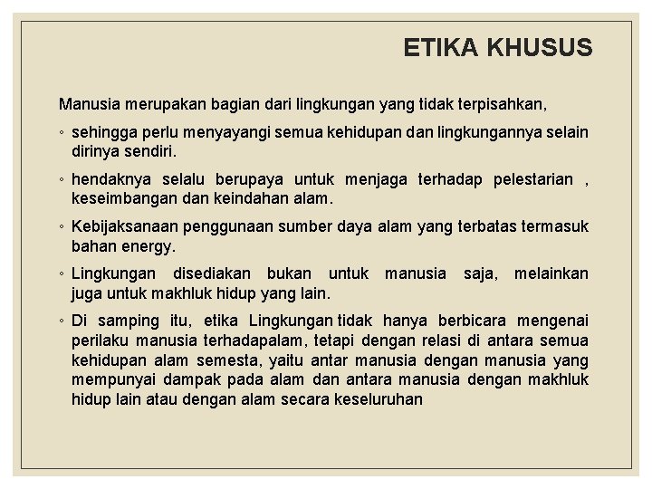 Detail Contoh Etika Individual Nomer 12