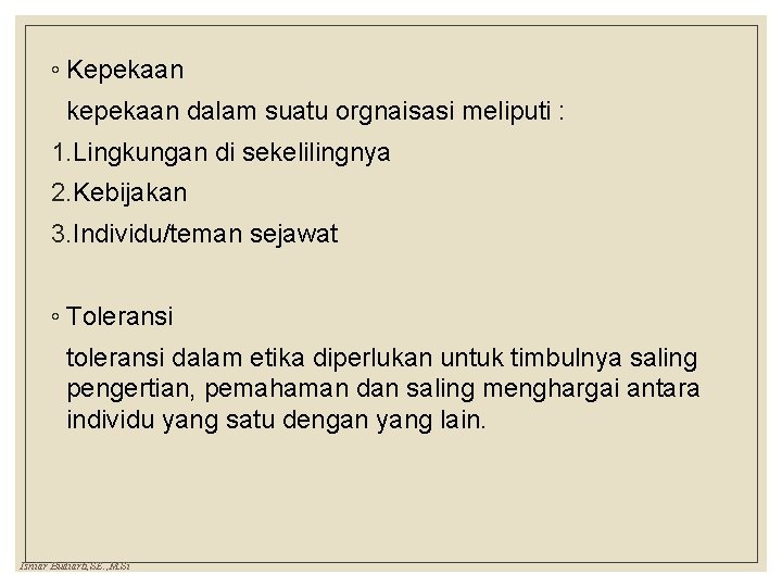 Detail Contoh Etika Individual Nomer 18
