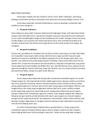 Detail Contoh Etika Individual Nomer 24