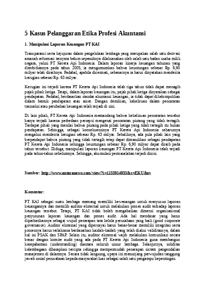 Detail Contoh Etika Profesi Nomer 42
