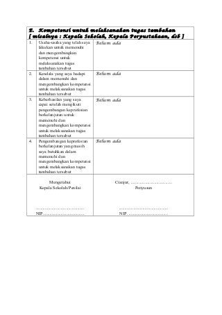 Detail Contoh Evaluasi Diri Nomer 3