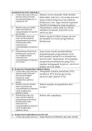 Detail Contoh Evaluasi Diri Guru Nomer 13