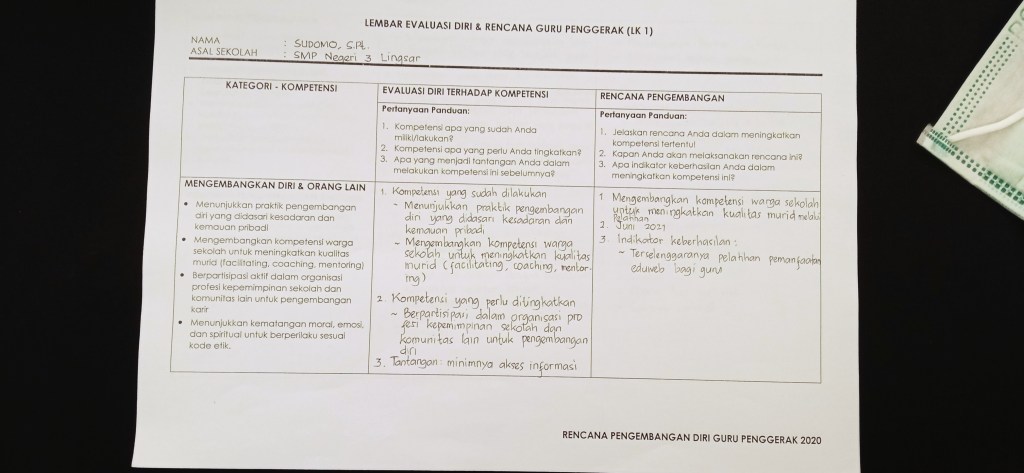 Detail Contoh Evaluasi Diri Guru Nomer 46