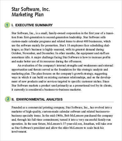 Detail Contoh Executive Summary Business Plan Nomer 29