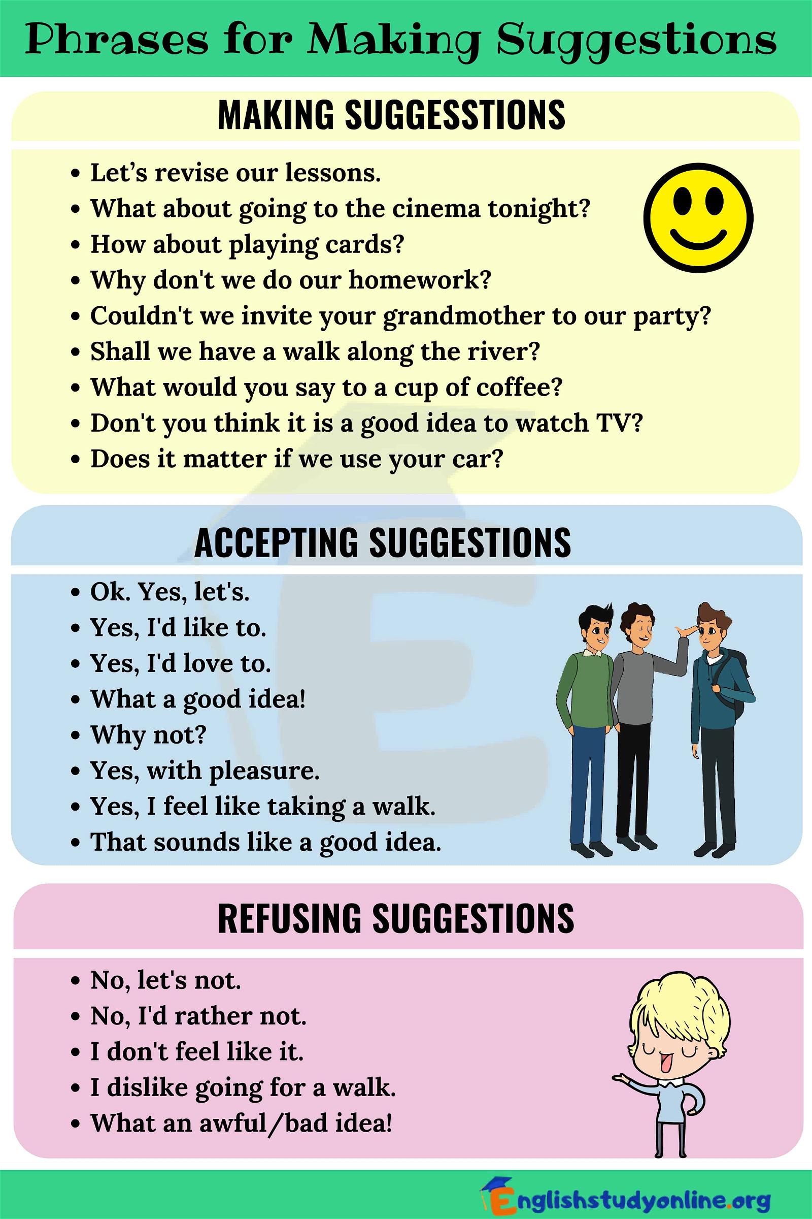 Detail Contoh Expressing Suggestion Nomer 41
