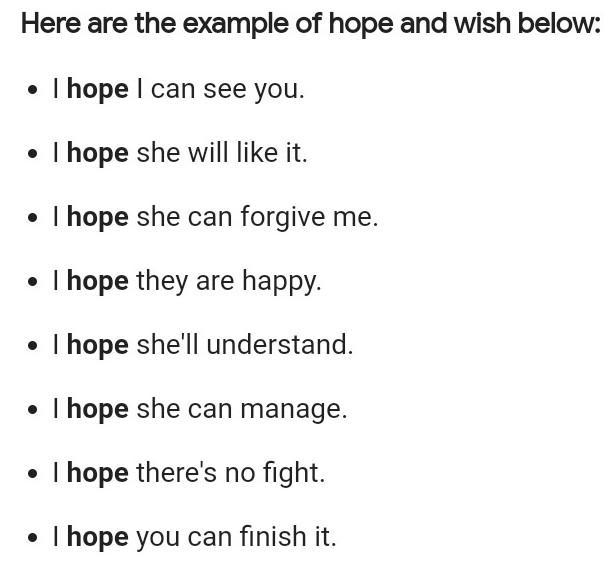 Detail Contoh Expression Of Hope Nomer 7