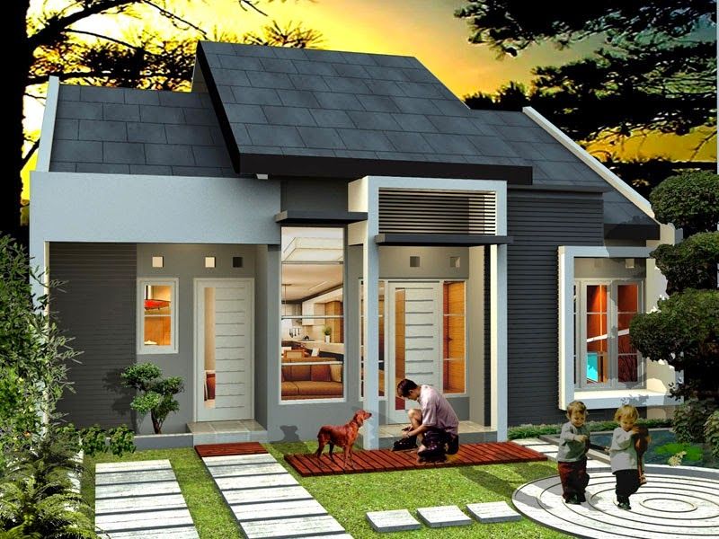 Contoh Exterior Rumah Minimalis - KibrisPDR