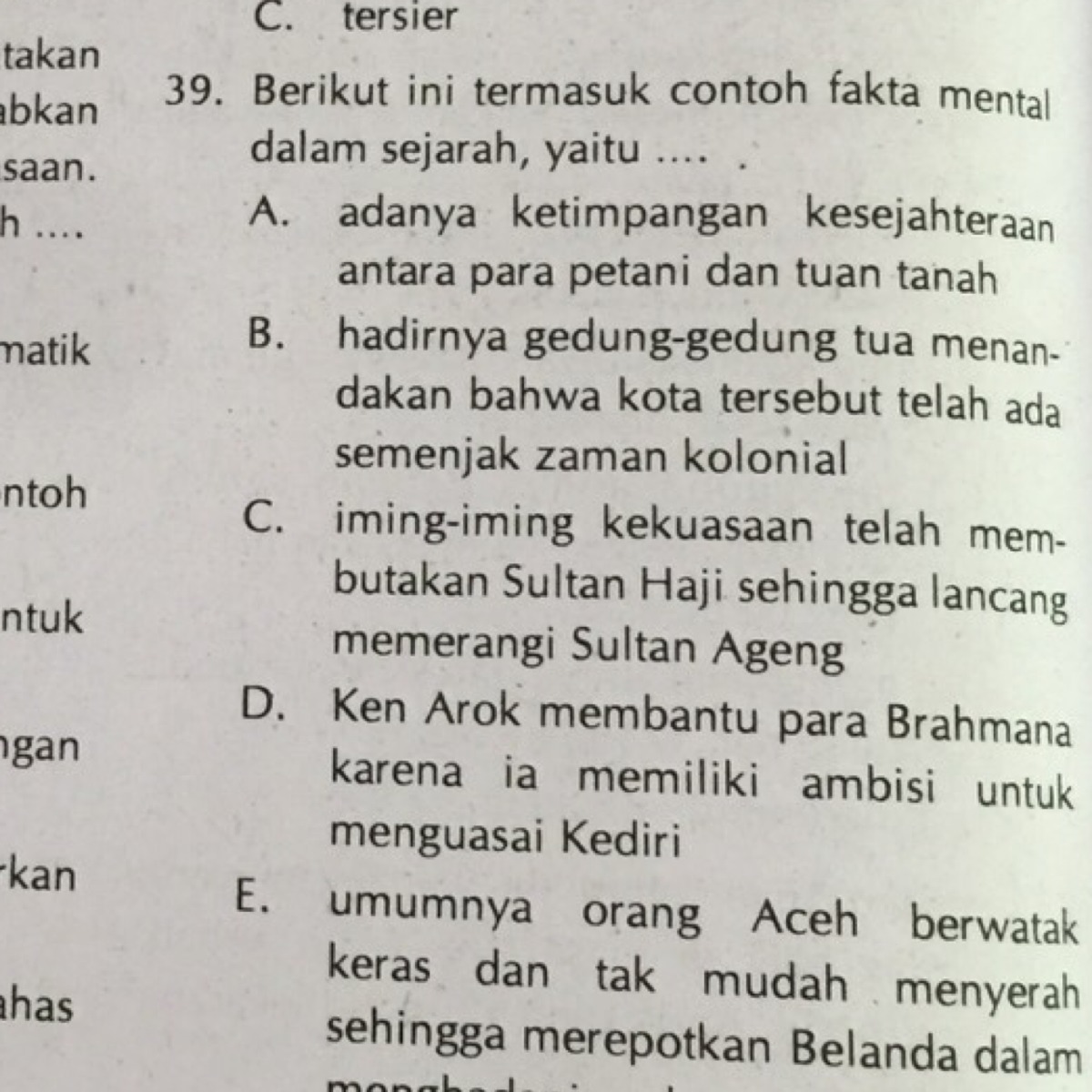 Detail Contoh Fakta Mental Nomer 6