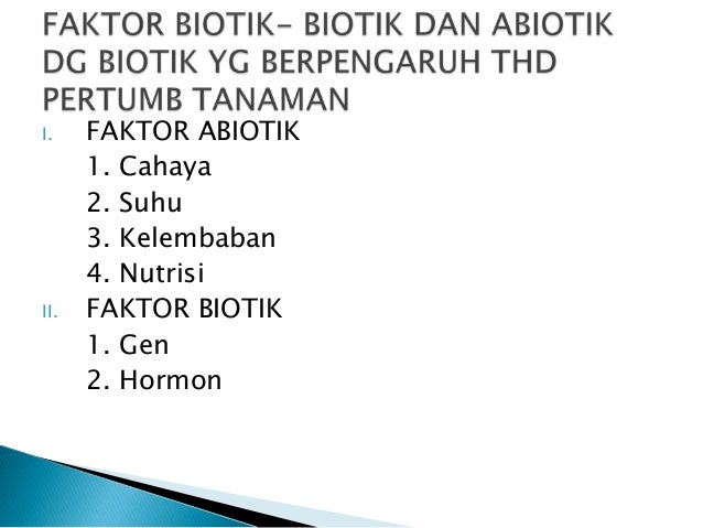 Detail Contoh Faktor Biotik Nomer 4