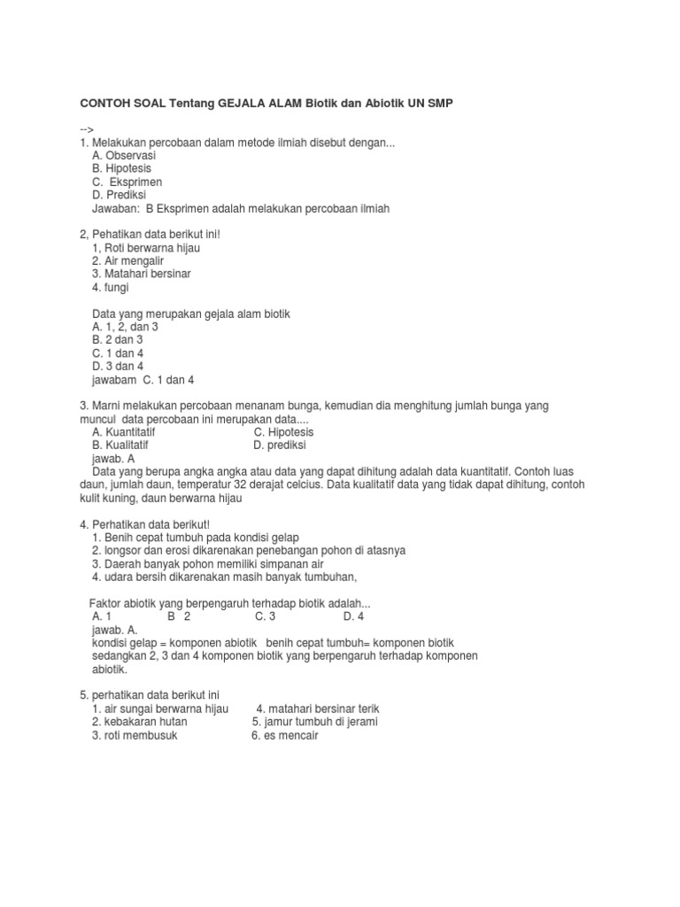 Detail Contoh Faktor Biotik Nomer 43