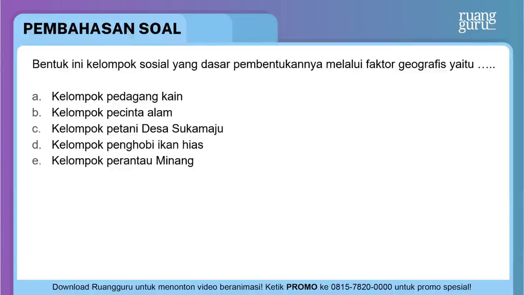 Detail Contoh Faktor Geografis Nomer 17