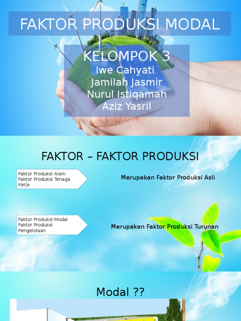 Detail Contoh Faktor Produksi Asli Nomer 11