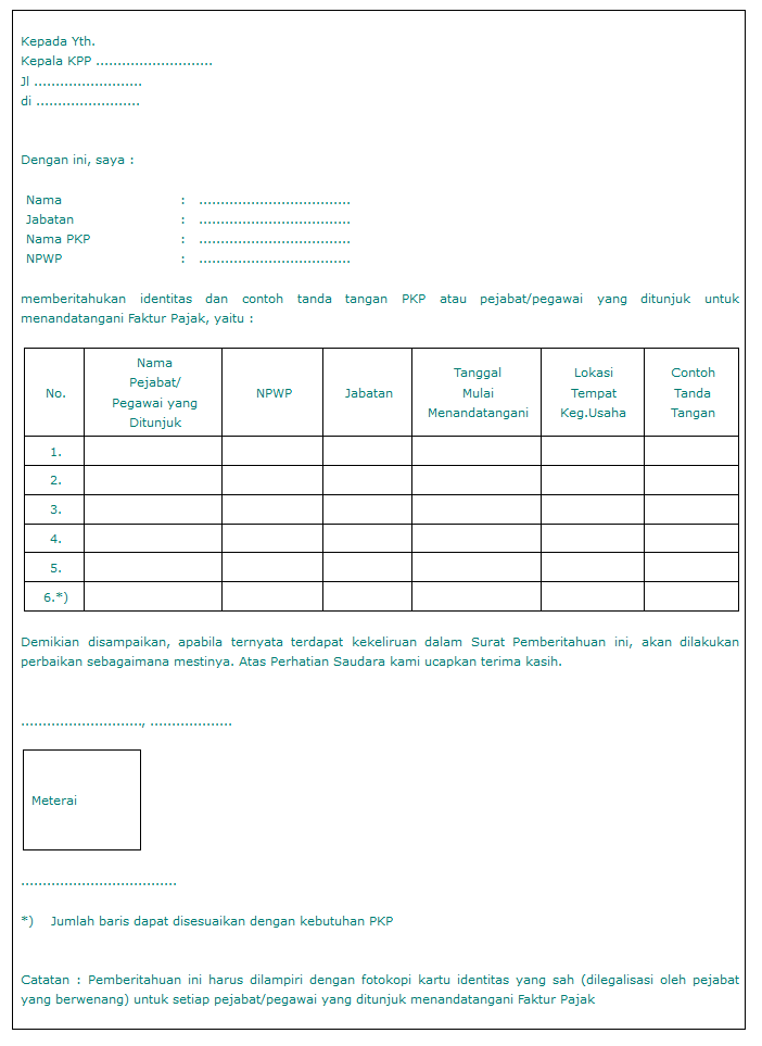 Detail Contoh Faktur Pajak Cv Nomer 48