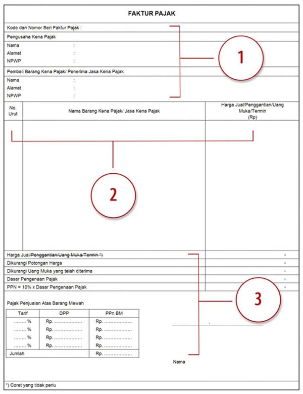 Detail Contoh Faktur Pajak Uang Muka Nomer 21