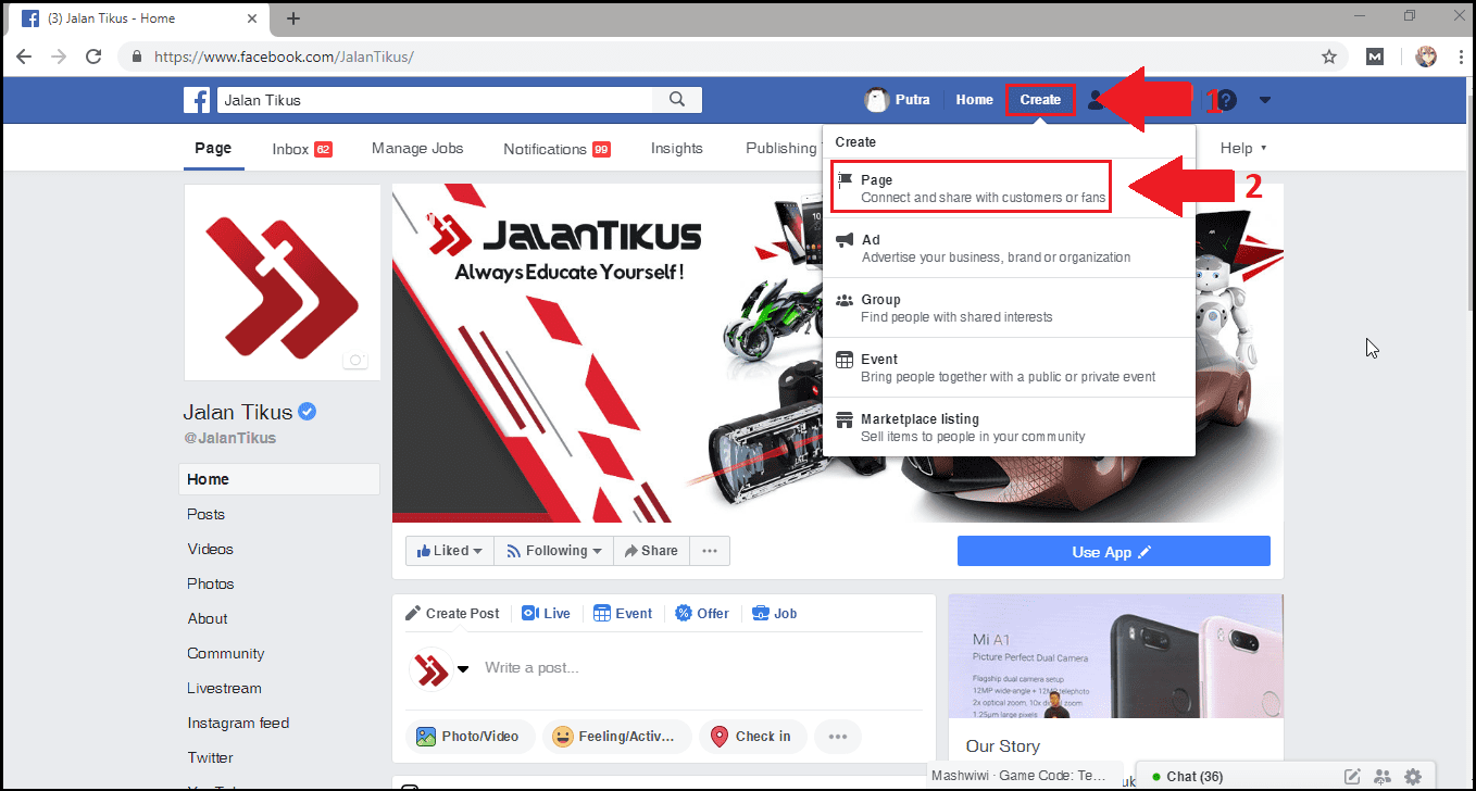 Detail Contoh Fanpage Facebook Nomer 37