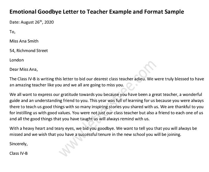 Detail Contoh Farewell Letter Nomer 19