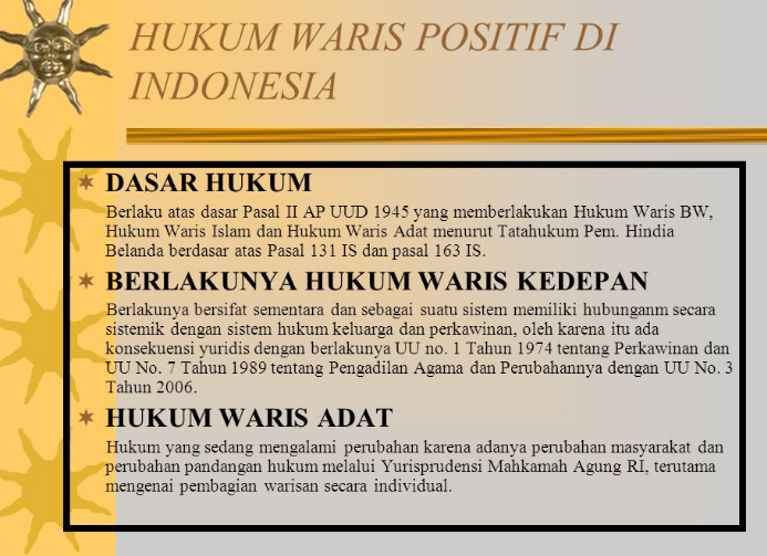 Detail Contoh Fatwa Waris Nomer 25