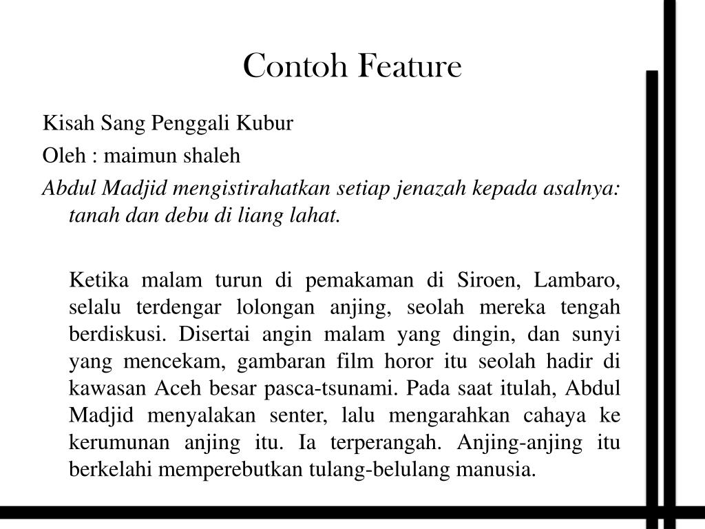 Detail Contoh Feature Human Interest Nomer 12