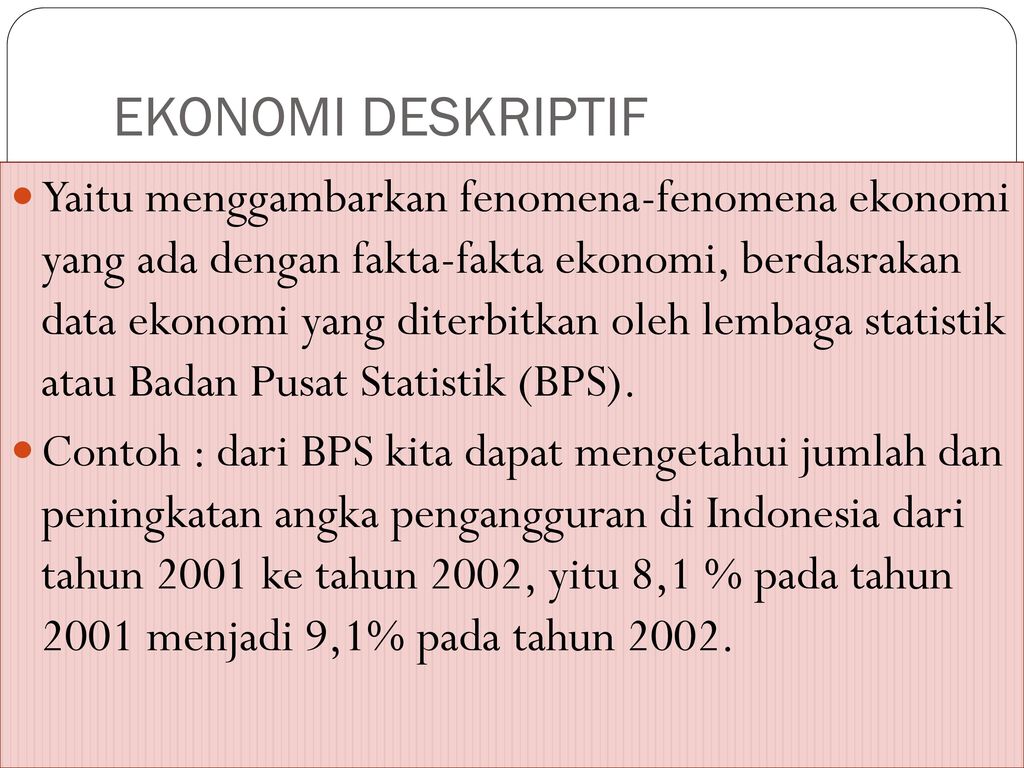 Detail Contoh Fenomena Ekonomi Nomer 15