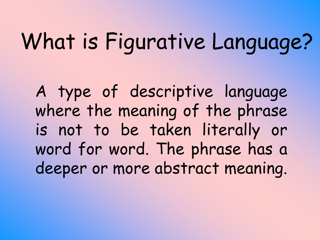 Detail Contoh Figurative Language Nomer 28