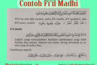 Detail Contoh Fiil Madhi Dan Fiil Mudhori Nomer 43