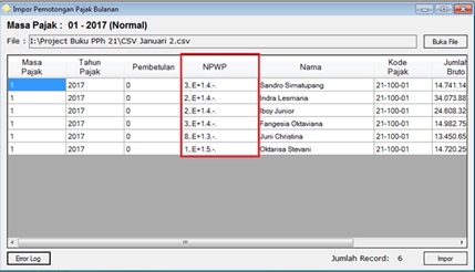 Detail Contoh File Csv Nomer 20