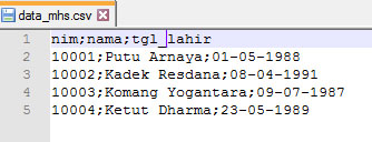 Detail Contoh File Csv Nomer 39