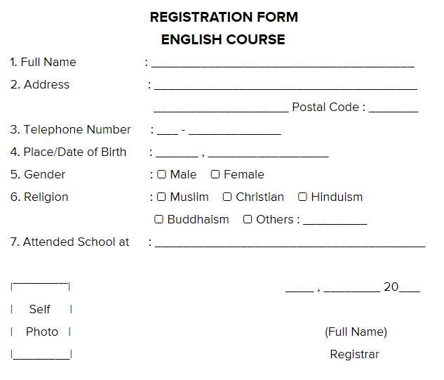 Detail Contoh Filling Form Nomer 35