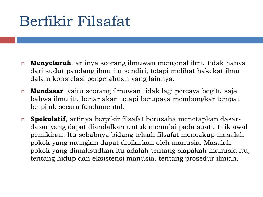 Detail Contoh Filsafat Ilmu Nomer 13