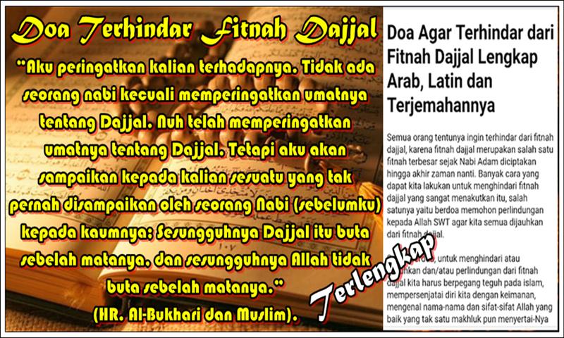 Detail Contoh Fitnah Dajjal Nomer 47