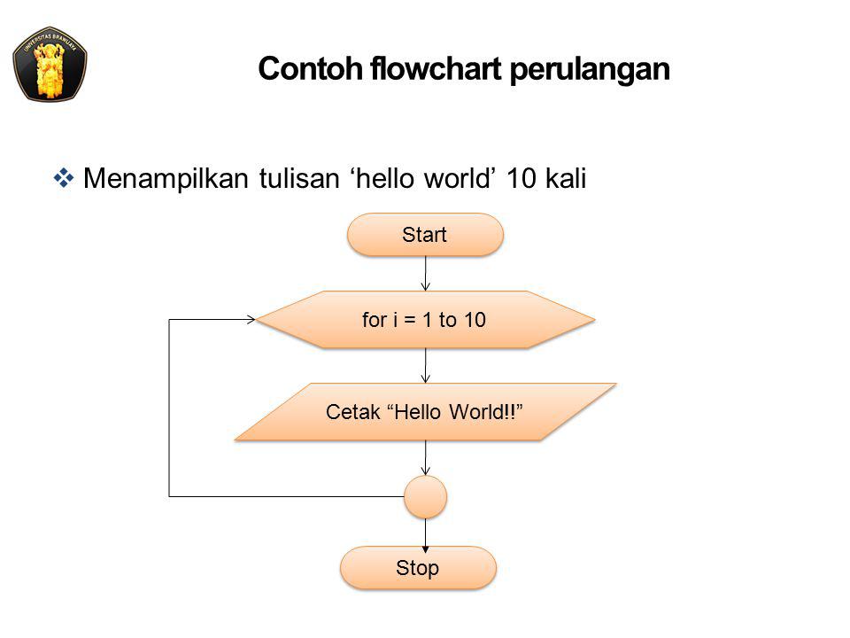 Contoh Flowchart Looping - 56+ Koleksi Gambar