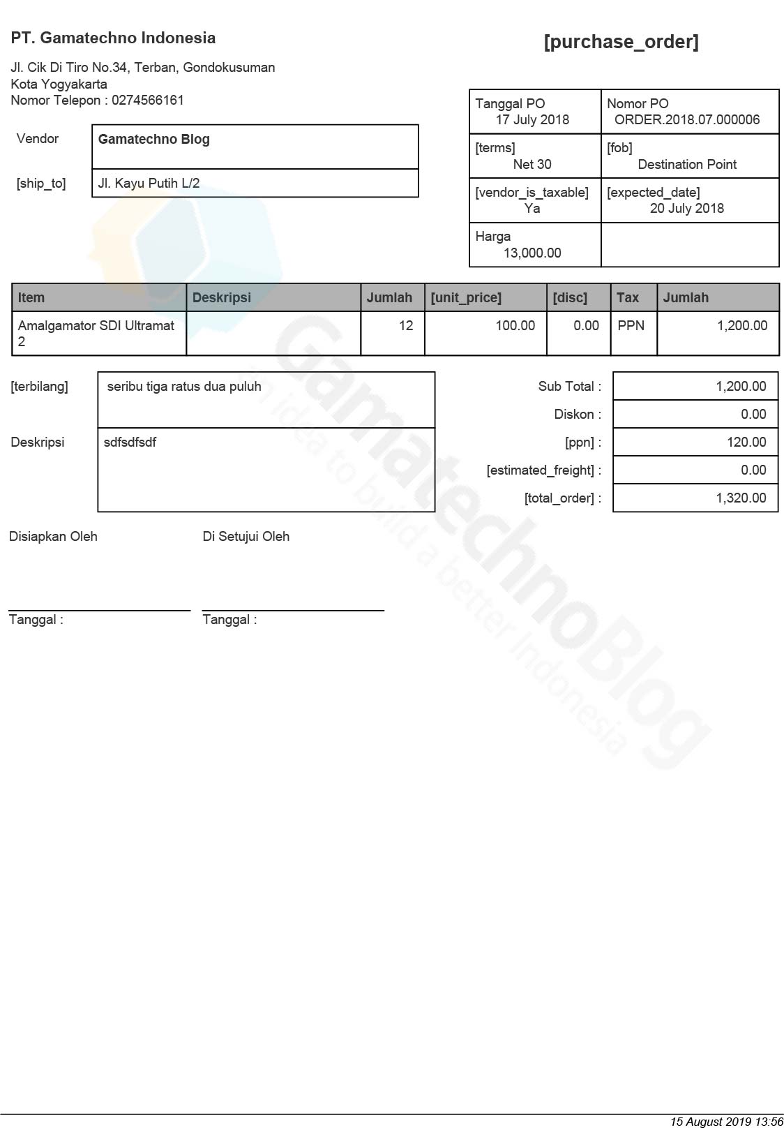 Detail Contoh Fob Shipping Point Nomer 50