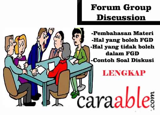 Detail Contoh Focus Group Discussion Nomer 29