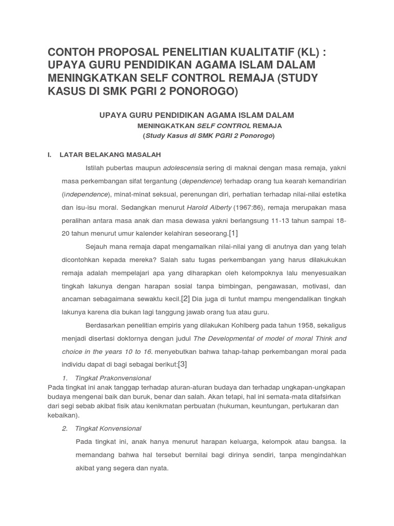 Detail Contoh Fokus Penelitian Kualitatif Nomer 19