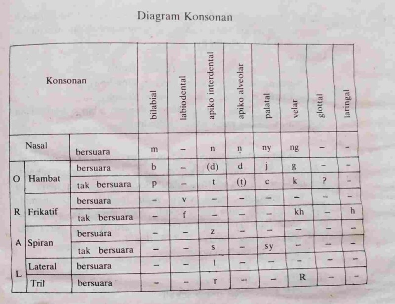 Detail Contoh Fonem Vokal Nomer 18