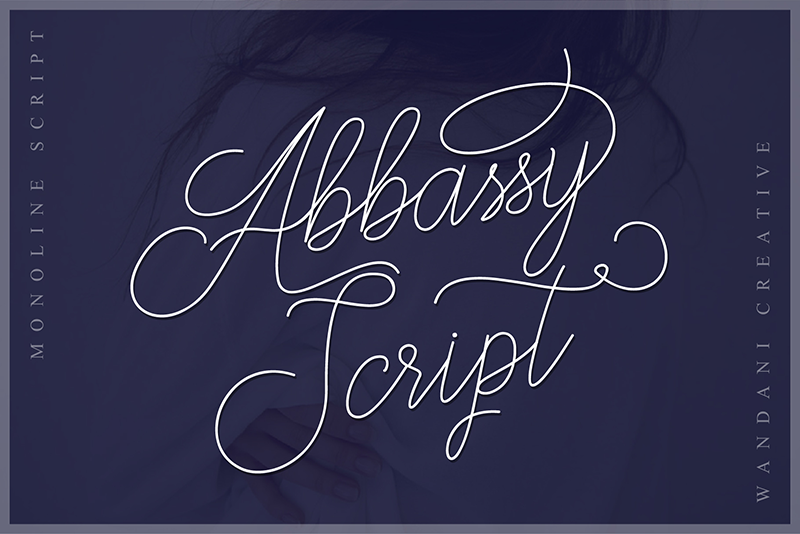 Detail Contoh Font Script Nomer 4
