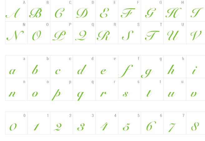 Detail Contoh Font Script Nomer 40