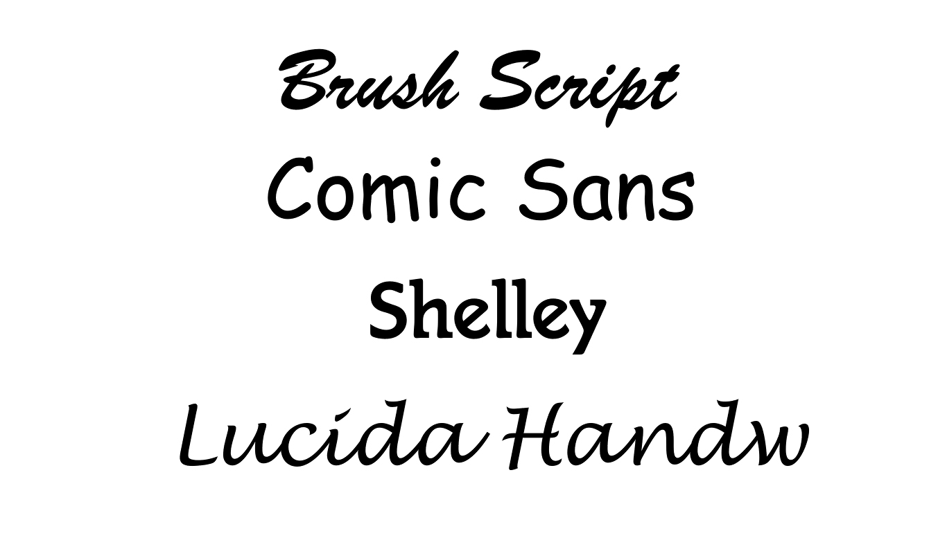 Detail Contoh Font Script Nomer 44