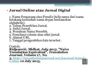 Detail Contoh Footnote Dari Jurnal Nomer 15