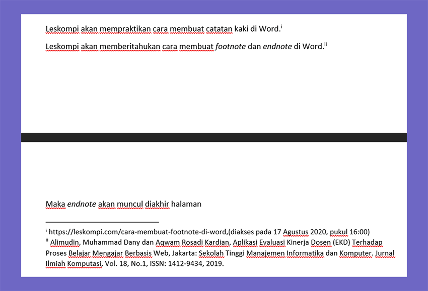 Detail Contoh Footnote Dari Jurnal Nomer 7