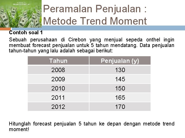 Detail Contoh Forecasting Perusahaan Nomer 25