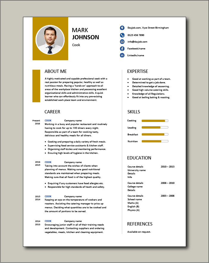 Detail Contoh Form Cv Nomer 53