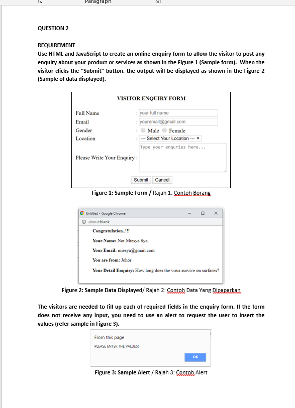 Detail Contoh Form Html Nomer 37