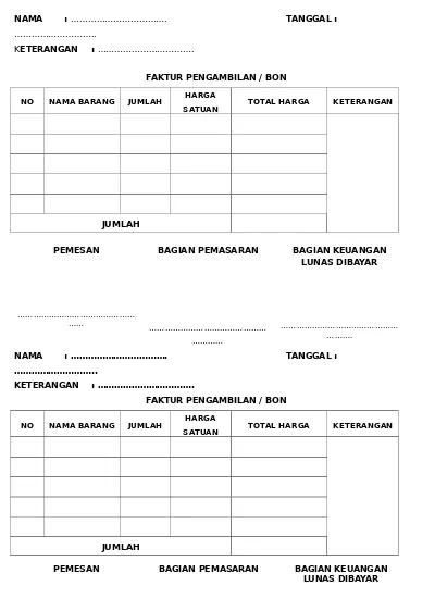 Detail Contoh Form Penerimaan Barang Nomer 31