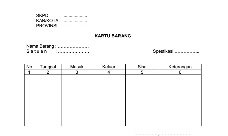 Detail Contoh Form Penerimaan Barang Nomer 36