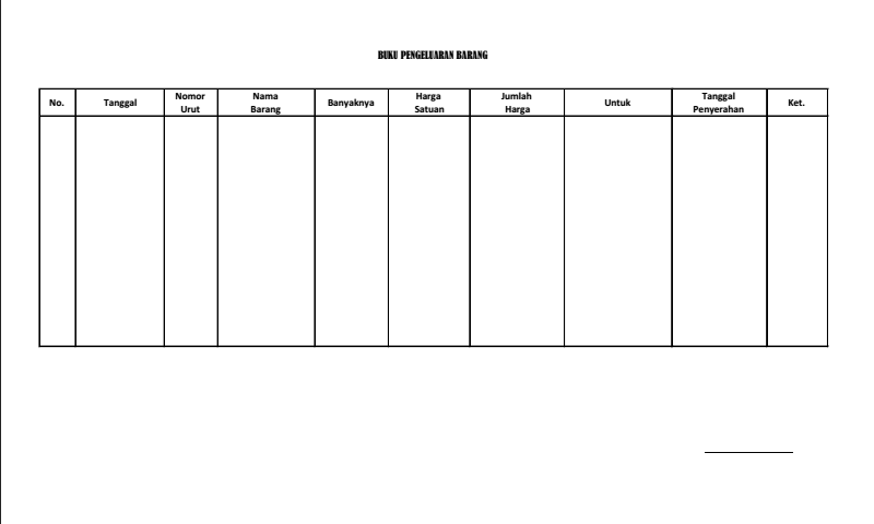 Detail Contoh Form Penerimaan Barang Nomer 49