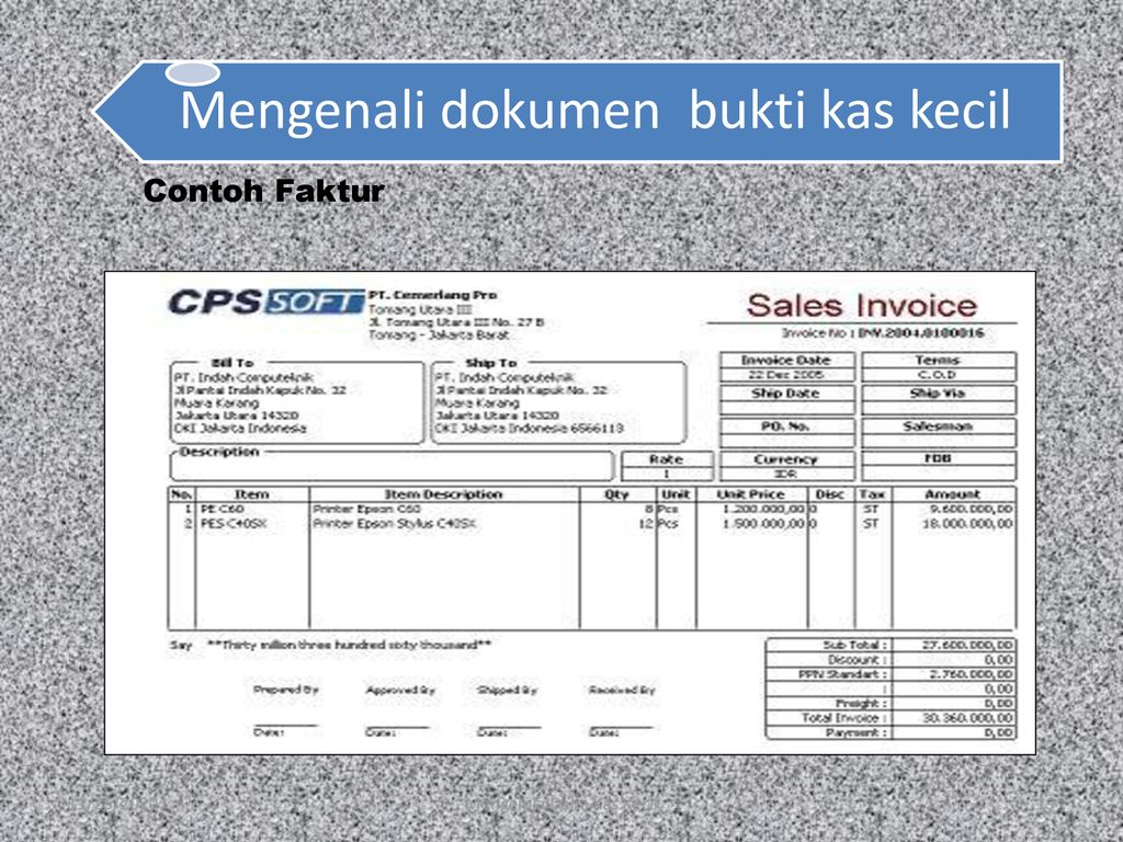 Detail Contoh Form Pengajuan Dana Kas Kecil Nomer 45